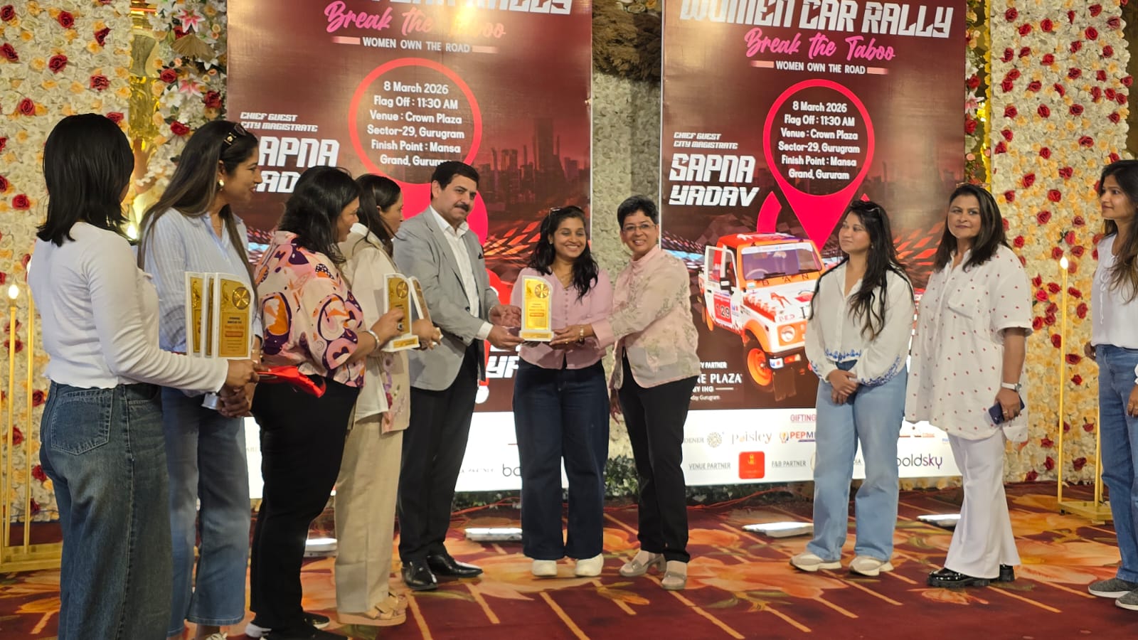 Gurugram : a special women’s car rally titled “Queen of the Road” will be organized in Gurugram by Womanii.com in collaboration with ACN Network. The initiative aims to challenge stereotypes surrounding women drivers and celebrate women’s confidence and independence on the road